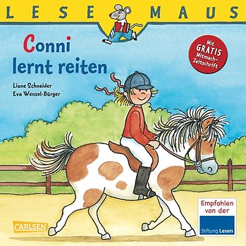 LESEMAUS 16: Conni lernt reiten