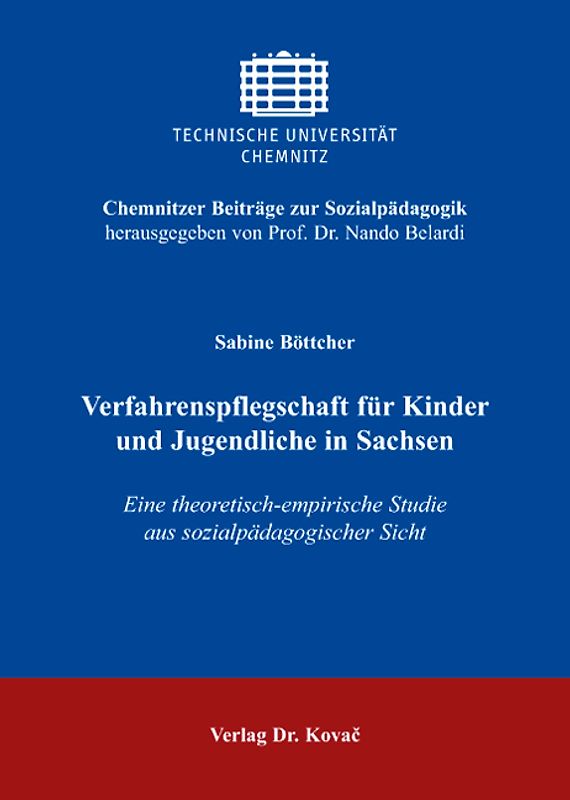 Verfahrenspflegschaft für Kinder und Jugendliche in Sachsen