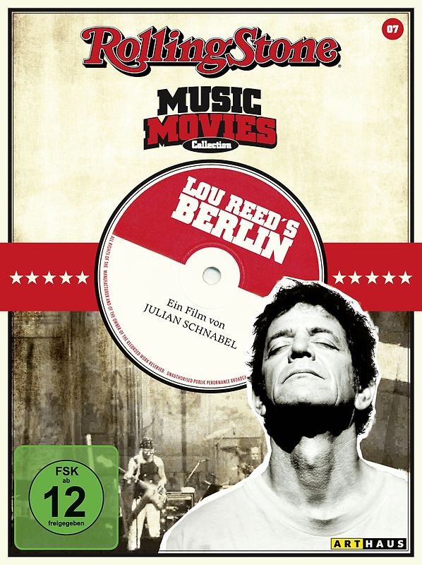 Lou Reed's Berlin - Rolling Stone Music Movies Collection DVD