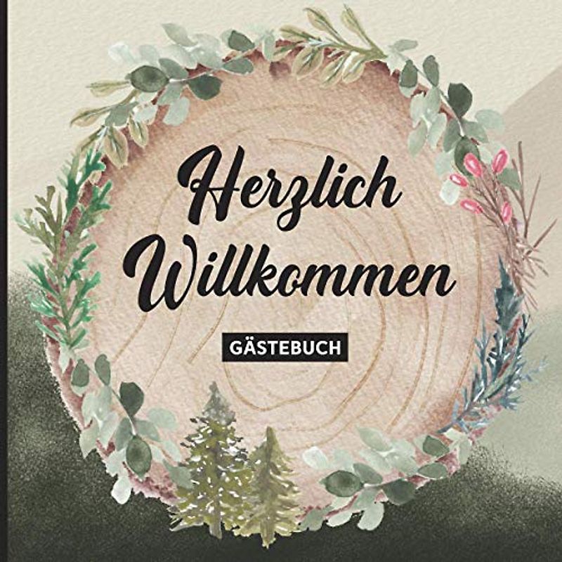 Gästebuch Bergwelt | Urlaub in den Bergen: Gästebücher sind schöne Geschenke für Vermieter von Ferienhäusern, Berghotels und Berghütten in den Bergen ... für die Vermieterin und den Eigentümer