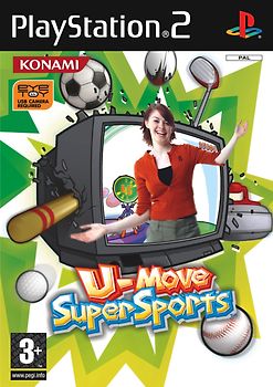 U Move Super Sports-benötigt EyeToy PlayStation 2