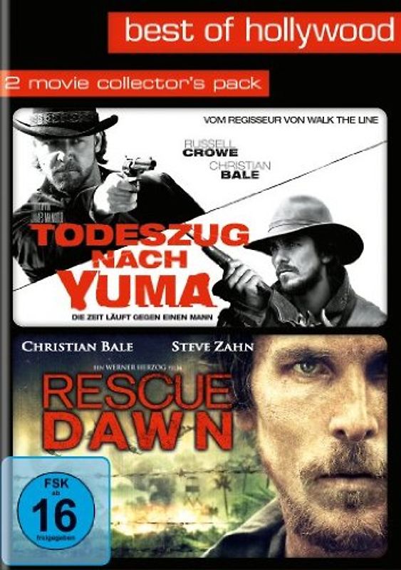 Best Of Hollywood: 2 Movie Coll. 57 Todeszug nach Yuma / Rescue Dawn DVD
