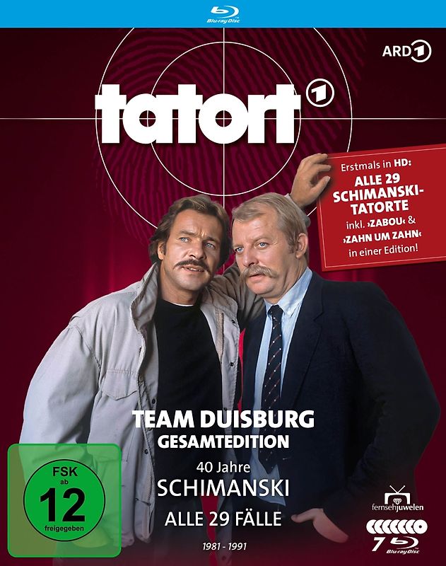 Tatort Duisburg - 40 Jahre Schimanski - Gesamtedit Blu-ray Disc