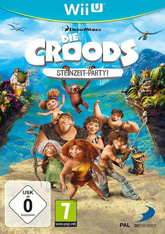 Die Croods: Steinzeit-Party! Nintendo Wii U
