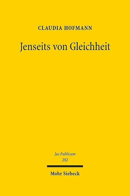 Jenseits von Gleichheit