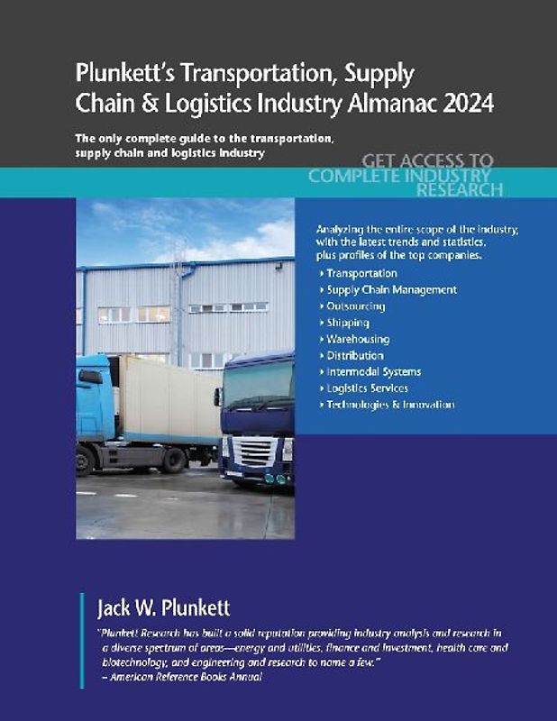 Plunkett's Transportation, Supply Chain & Logistics Industry Almanac 2024