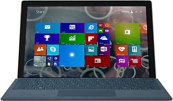 Microsoft Surface Pro 3 12" Intel Core i5 256GB SSD [Wi-Fi, inkl. kobaltblauem Keyboard Dock, Type Cover 3] weiß