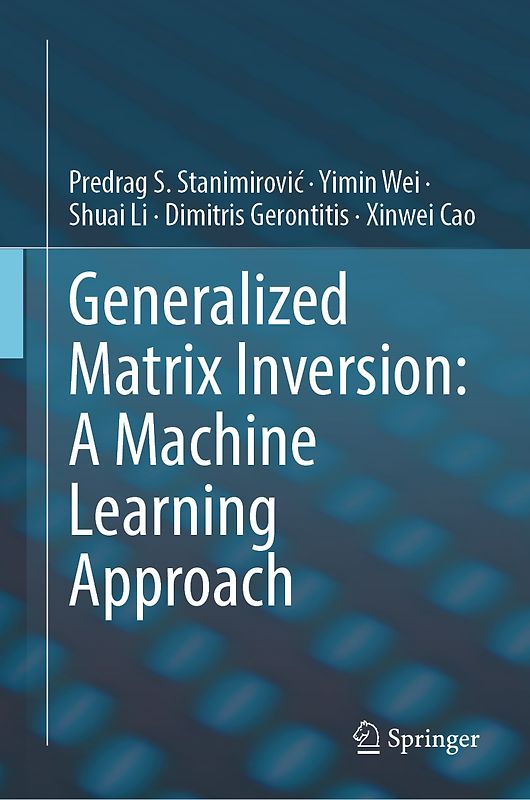 Generalized Matrix Inversion: A Machine Learning Approach