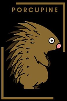 PORCUPINE: Perfect PORCUPINE Notebook - journal for PORCUPINE Lovers ( 120 Lined page )