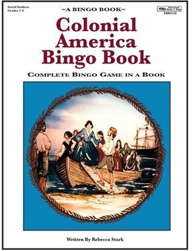 Colonial America Bingo Book: Complete Bingo Game In A Book