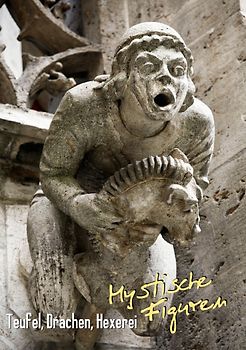 Teufel, Drachen, Hexerei: Mystische Figuren (Tischaufsteller DIN A5 hoch)