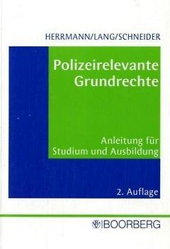 Polizeirelevante Grundrechte