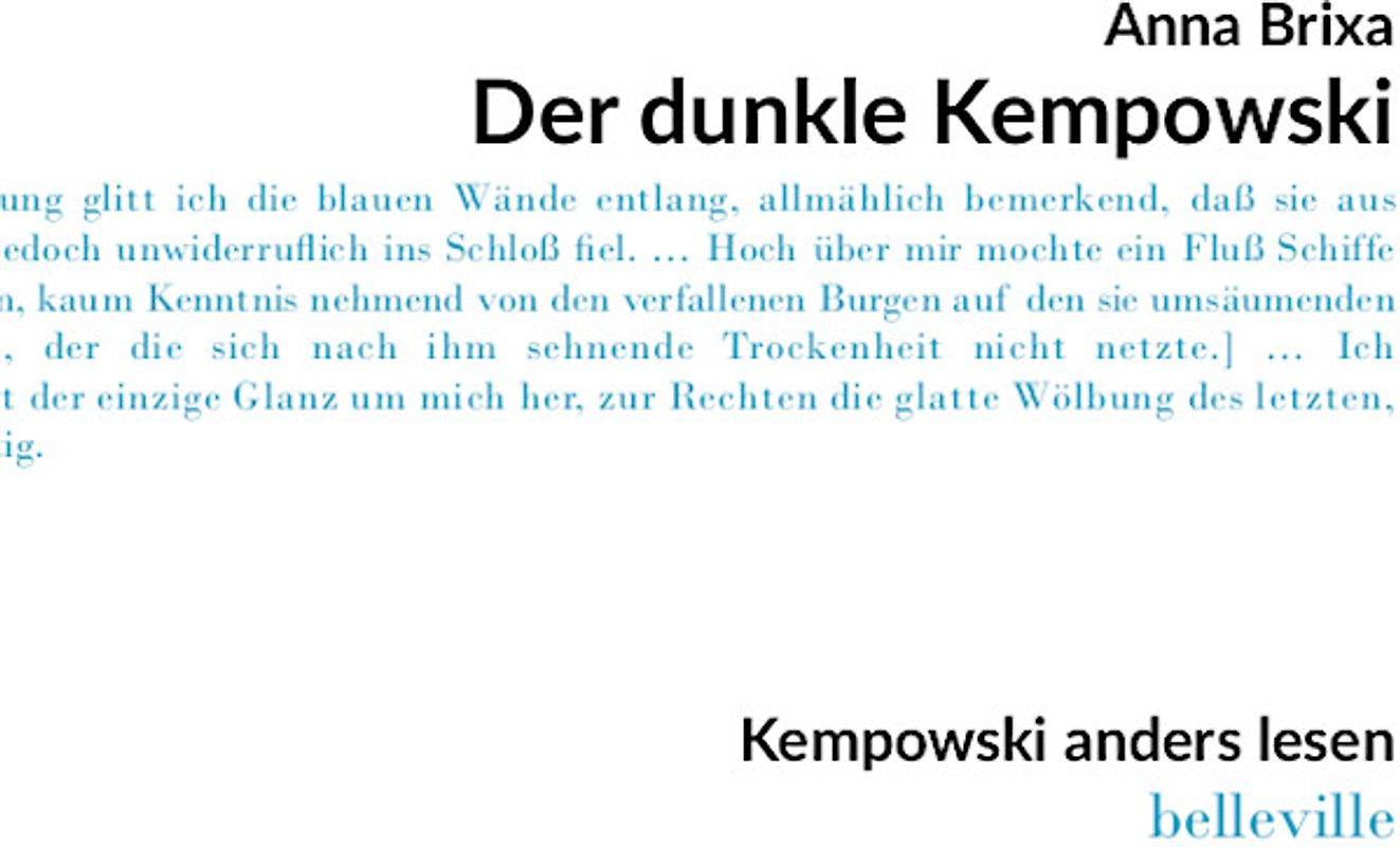 Der dunkle Kempowski