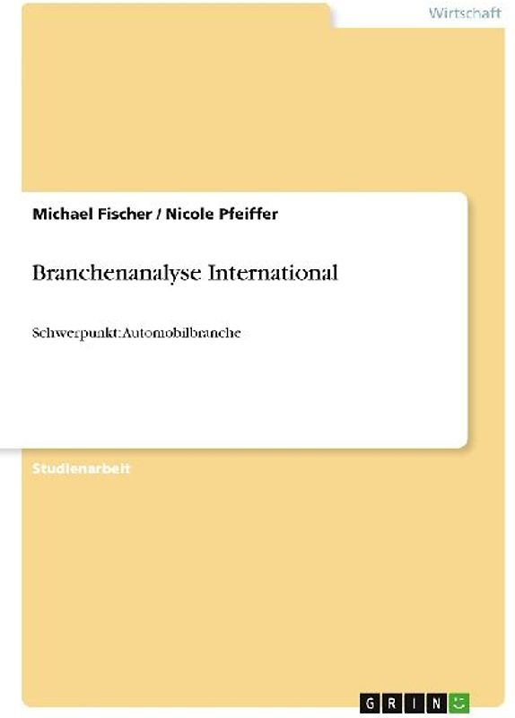 Branchenanalyse International
