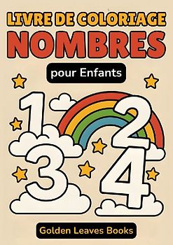 Livre de Coloriage Nombres pour Enfants