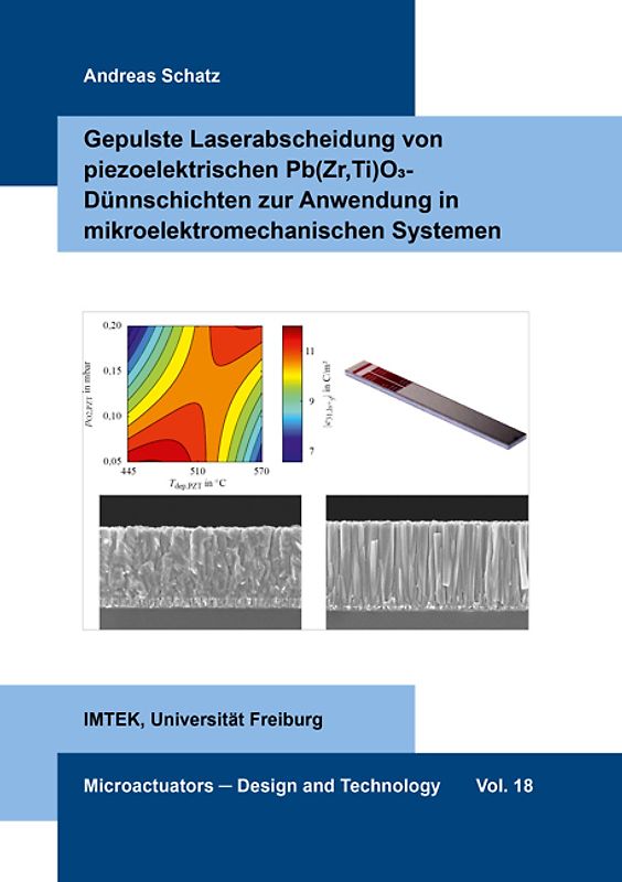 Gepulste Laserabscheidung von piezoelektrischen Pb(Zr,Ti)O3-Dünnschichten zur Anwendung in mikroelektromechanischen Systemen