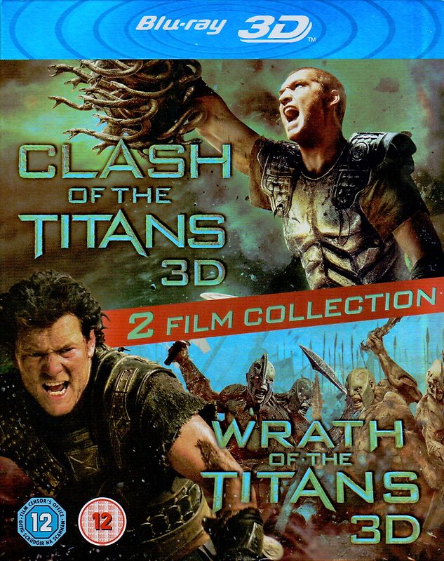 Clash of the Titans 3D / Wrath of the Titans 3D [Blu-ray + Blu-ray 3D + UV Copy, UK Import] 3D Blu-ray Disc