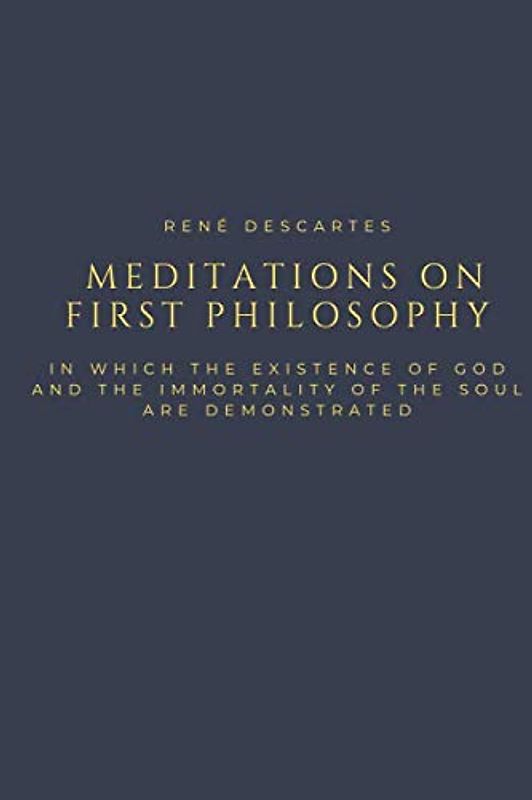 René Descartes Meditations on First Philosophy: with 1.7-inch Ruled Margin for note taking