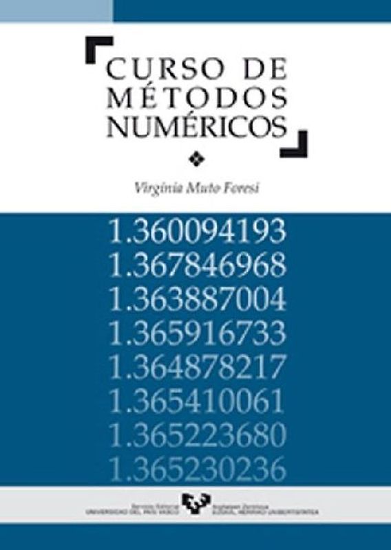 Curso de métodos numéricos
