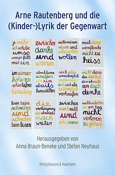 Arne Rautenberg und die (Kinder-)Lyrik der Gegenwart