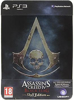 Assassin's Creed IV: Black Flag [The Skull Edition, Steelbook, Artbook, Soundtrack, 2 Sammelkarten, Internationale Version] PlayStation 3