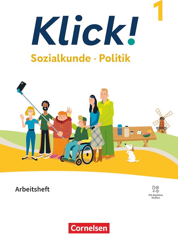 Klick! - Fächerübergreifendes Lehrwerk für Lernende mit Förderbedarf - Sozialkunde, Politik - Fachhefte für alle Bundesländer - Ausgabe ab 2024 - Band 1: 5./6. Schuljahr