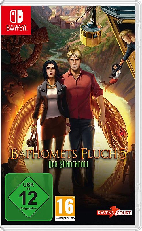 Baphomets Fluch 5 - Der Sündenfall Nintendo Switch