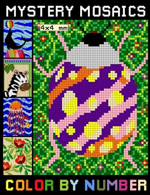 Mystery Mosaics Color By Number: Color Quest Extreme Challenges to Complete, Pixel Art For Kids & Adults, Easy Coloring Pages for Stress Relief & Relaxation, Great Gift Ideas for Boys and Girls