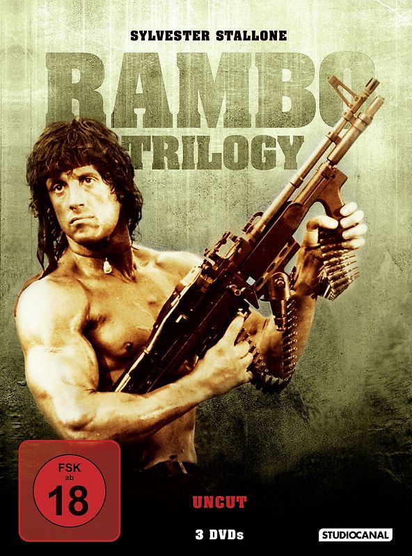 Rambo Trilogy [Uncut, 3 DVDs] DVD