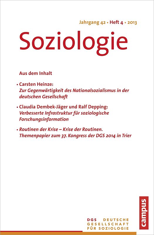 Soziologie 4.2013