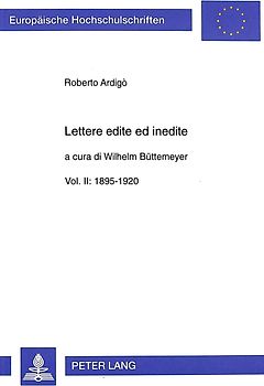 Lettere edite ed inedite