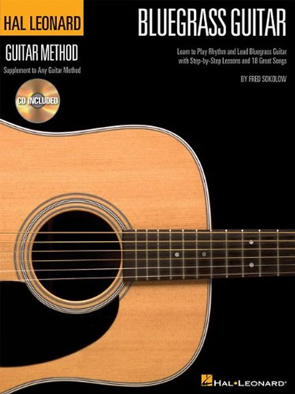 Hal Leonard Guitar Method Bluegrass Guitar Learn Rhythm Lead Gtr Bk/Cd (Hal Leonard Guitar Method (Songbooks)) - Various