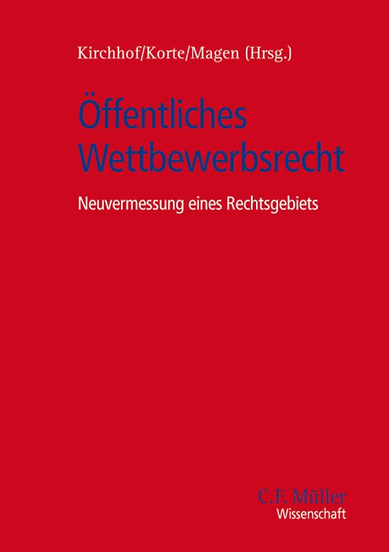 Öffentliches Wettbewerbsrecht