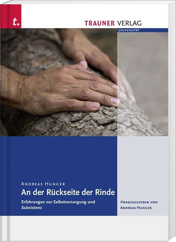 An der Rückseite der Rinde