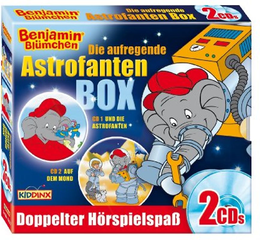 Benjamin Blümchen - Astrofanten Box "auf dem Mond/U.d.Astrofant"