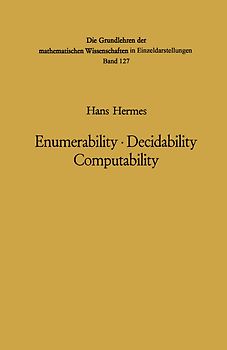 Enumerability · Decidability Computability