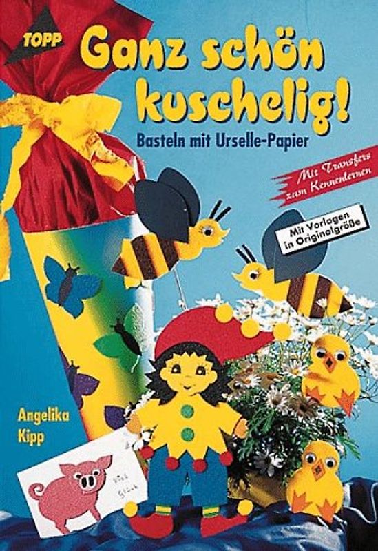 Ganz schön kuschelig. Urselle Papier Fensterbilder