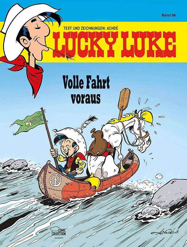Lucky Luke: Band 98 - Volle Fahrt voraus - Achdé [Taschenbuch]