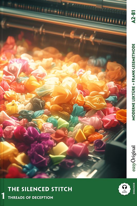 The Silenced Stitch - Englische Krimi-Lektüre A2-B1 (+ Audio-Online)