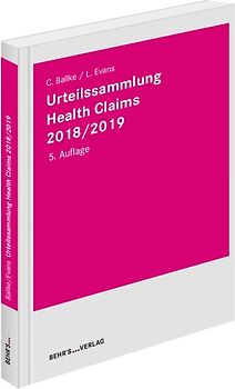 Urteilssammlung Health-Claims 2018/2019