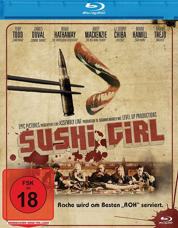 Sushi Girl Blu-ray Disc