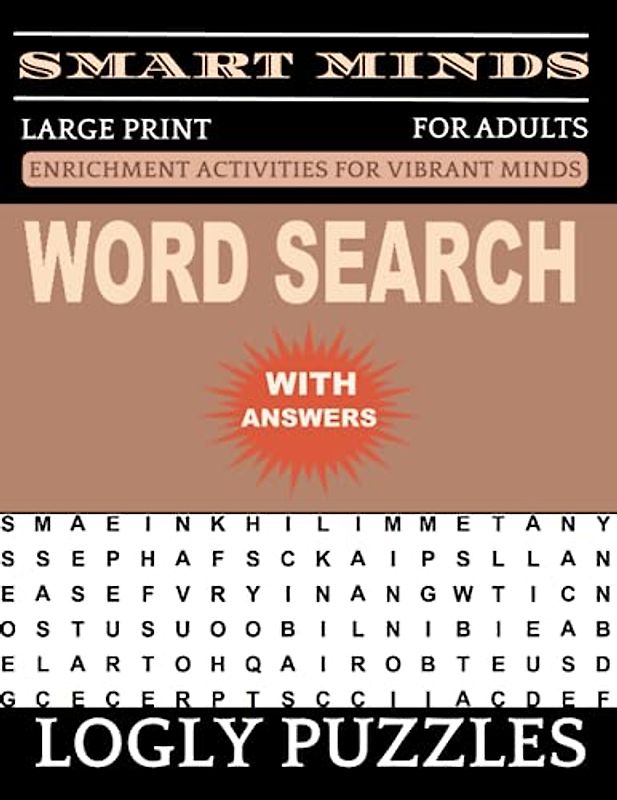 Word Search Book Large Print for Adults: 2400+ words New Fun and Relaxing Puzzles Book for Adults & Seniors with Answers Key