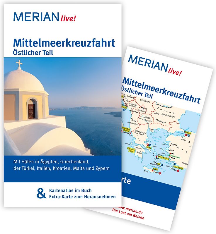 MERIAN live! Reiseführer Mittelmeerkreuzfahrt Östlicher Teil