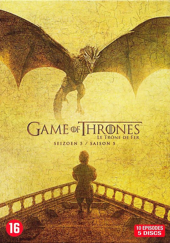 Game of Thrones: Le Trone de Fer - Seizoen 5 / Saison 5 [5 DVDs, NL Import] DVD