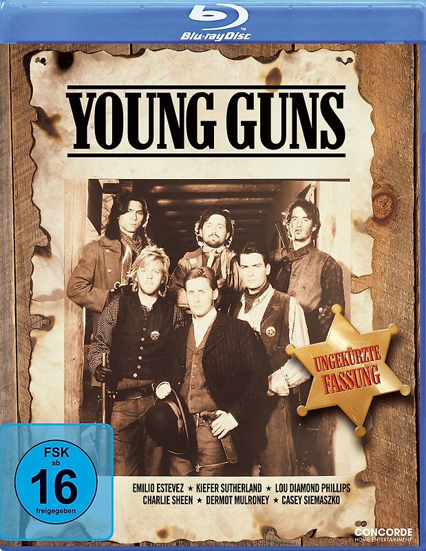 Young Guns 1 [Ungekürzte Fassung] Blu-ray Disc