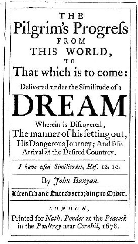 The Pilgrim's Progress from this World to that Which is to Come