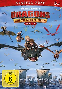 Dragons - Auf zu neuen Ufern, Staffel 5, Vol. 3 DVD