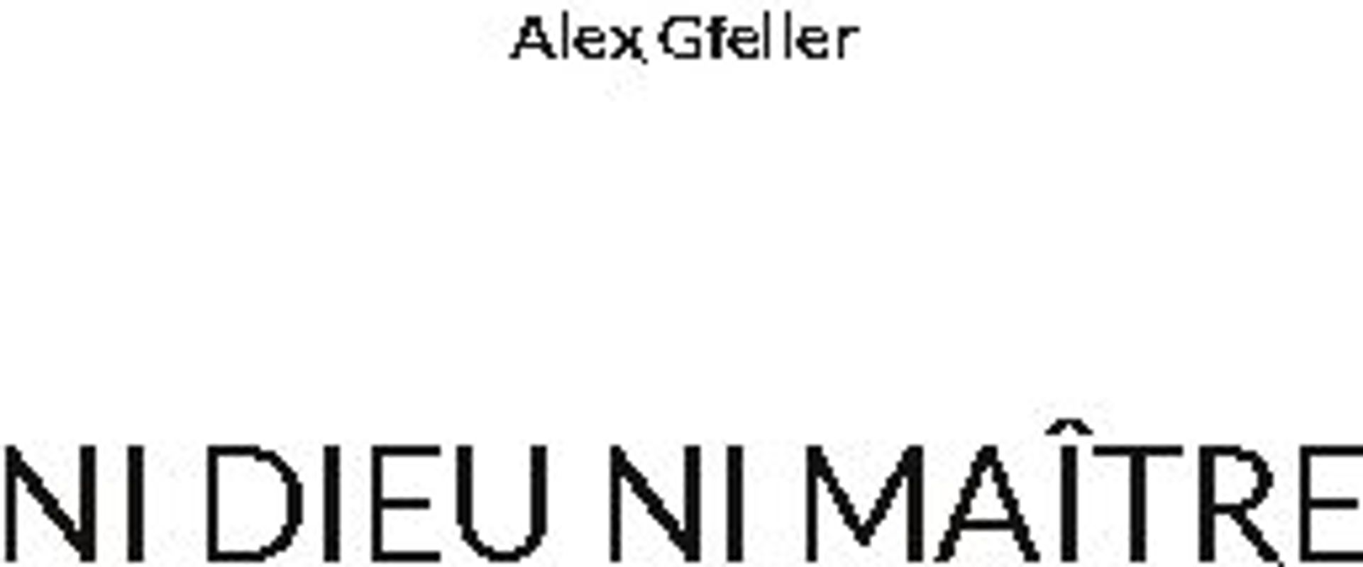 NI DIEU NI MAÎTRE
