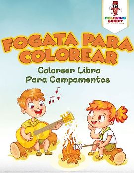 Fogata Para Colorear