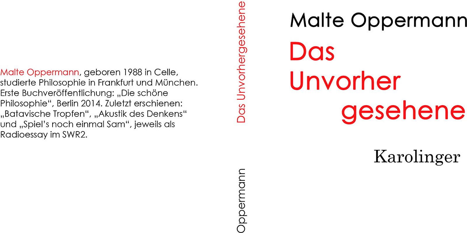 Das Unvorhergesehene